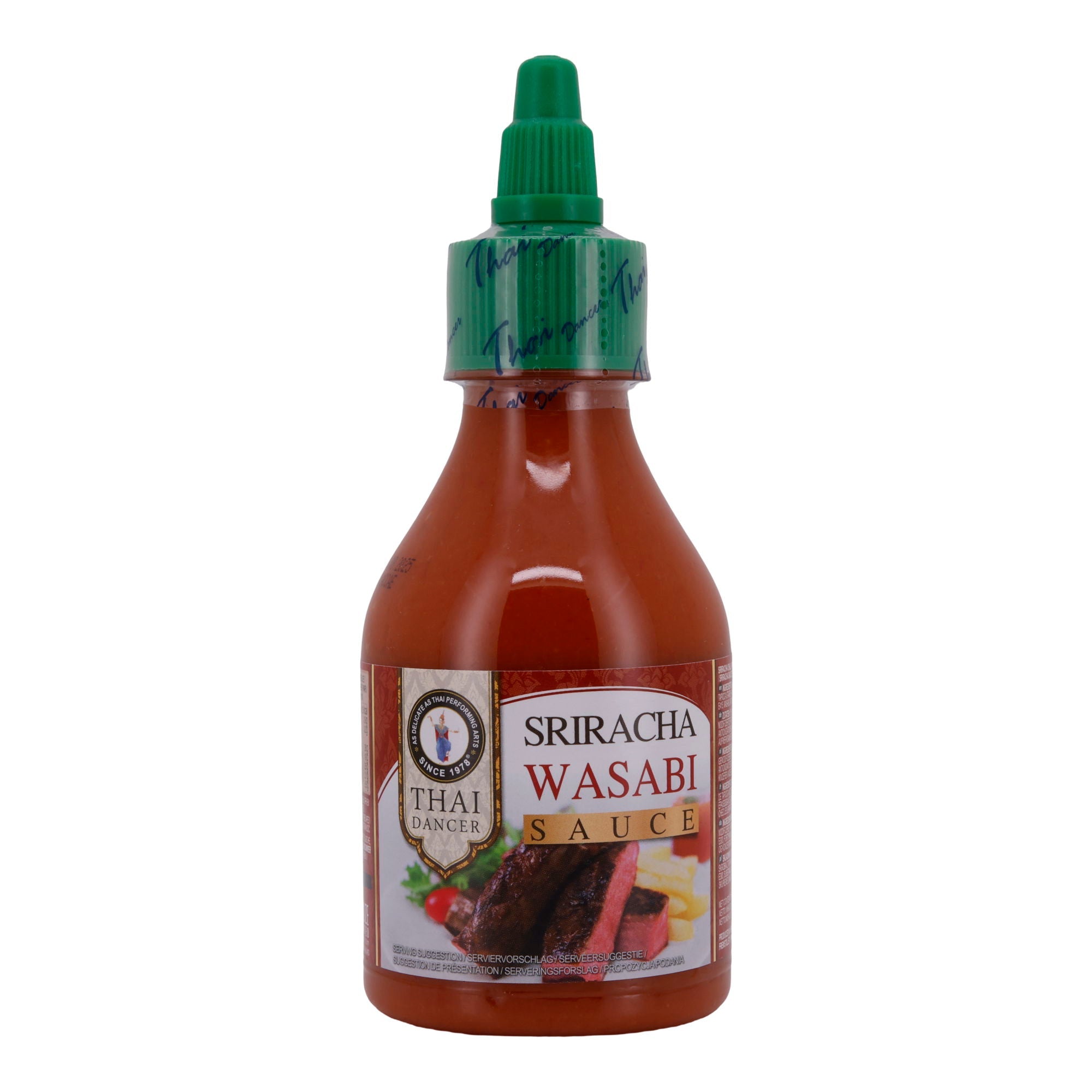 Sriracha Wasabi Sauce Thai Dancer | Sauce | Sriracha- und Wasabi-Sauce | 200 g THAI DANCER